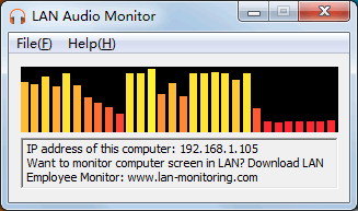 LAN audio monitoring software.